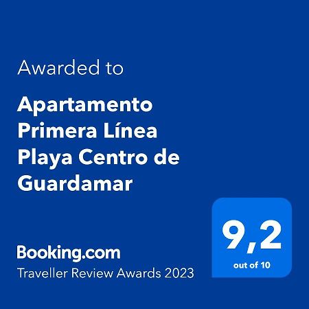 Apartamento Primera Linea Playa Centro De Guardamar Apartment Guardamar del Segura Exterior photo